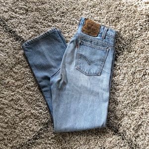 Orange Tab Levi’s 505’s